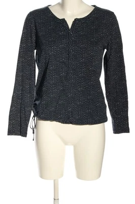 STREET ONE Manga larga Mujeres Camisa Talla EU 40 azul oscuro-blanco look casual - Imagen 1 de 4