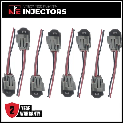 Juego de 8 conectores de inyector de combustible DENSO para 92-97 23250-50020 Lexus LS400 4,0 L Foto 1 de 2