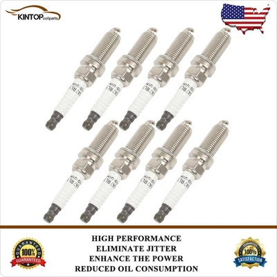 8x bujías de iridio y platino para Nissan Armada 5,6 L 2017-2020 Foto 1 de 4
