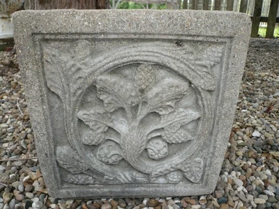 JARDÍN DETALLADA ANTIGUA DESGASTADA VINTAGE CEMENTO/HORMIGÓN 10 1/4 DE ALTO Foto 1 de 4