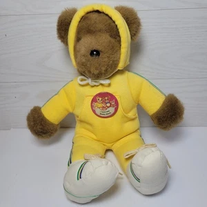 Albert the Running Bear 13 pulgadas 1979 North American Bear Co peluche con prendedor - Imagen 1 de 5