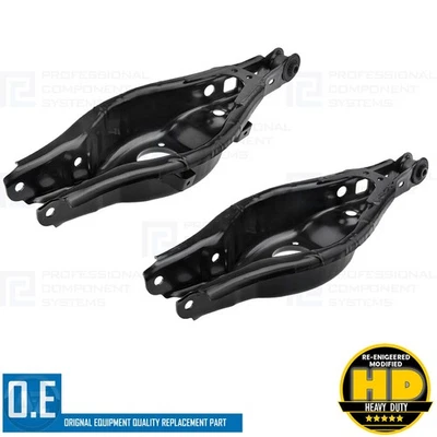 FOR TOYOTA AURIS E18 REAR SUSPENSION LOWER LEFT RIGHT WISHBONES CONTROL ARMS X2 - Image 1 of 4