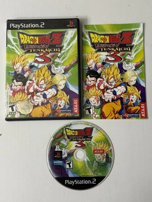 Dragon Ball Z: Budokai Tenkaichi 3 PlayStation 2 PS2 Manual completo en caja original *LEER* Foto 1 de 4