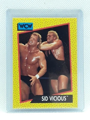 Sid Vicious 1991 Impel WCW Wrestling Trading Card - #34 - - Image 1 of 2