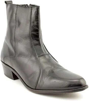 Stacy Adams Men's Santos Side Zip Boot, Black, Size 12 - Image 1 of 4
