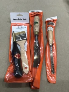 Henry Taylor HS900, 3/8” Straight Gouge & 1” Hohlbeitel Neu (2) - Bild 1 von 7
