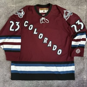 Men's Vintage Y2K Koho Colorado Avalanche Milan Hejduk Alternate Jersey Sz XL - Bild 1 von 5