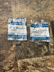 NOS 90-92 Firebird Trans Am Cupholder Map Pocket Screw Cover Plug Set Grey LH RH - Picture 1 of 10