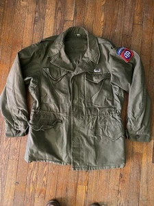 ORIGINAL WWII US Army M1943 M43 Field Jacket - emaculate Cond sz 36 fits 38 1945 - Picture 1 of 6