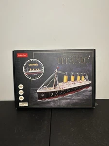 NEW CubicFun 3D Puzzle RMS Titanic Ship Model Kit 266 Pieces Sealed - Picture 1 of 8