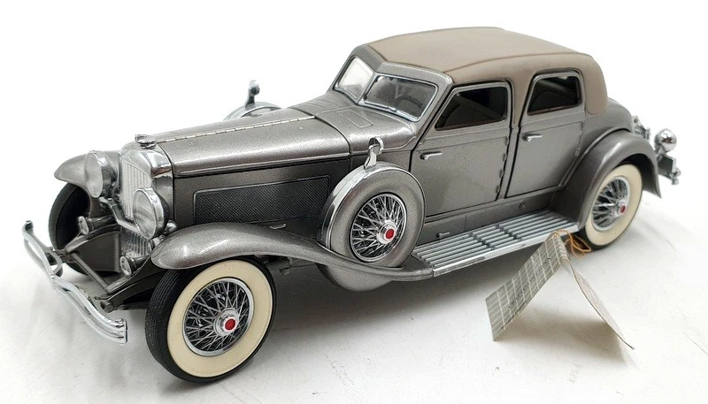 Franklin Mint escala 1/24 6525Q - 1933 Duesenberg SJ veinte grandes plata/gris Foto 1 de 4