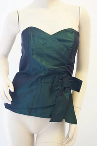 Topshop sexy Bustier Schleife Korsett ärmellos Top Gr 8 10 14 16 £35 neu (NC) - Bild 1 von 2