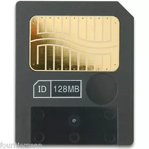 128 MB MEG SMART MEDIA SM MEMORY CARD OLYMPUS CAMEDIA C-120 D-380 220Z 4000Z R4 - Picture 1 of 1
