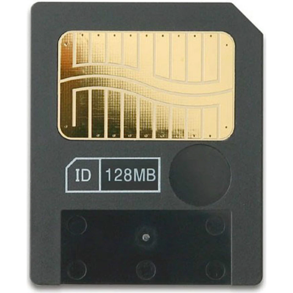 128 MB MEG SMART MEDIA SM MEMORY CARD OLYMPUS CAMEDIA C-120 D-380 220Z 4000Z R4 - Image 1 of 1