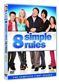 8 Simple Rules: The Complete First Season DVD (2008) PRE OWNED - Image 1 of 1