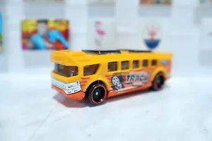 ✅ Hot Wheels High School Bus HW Racing Series 1:64 Die Cast Mattel LOOSE - Picture 1 of 7