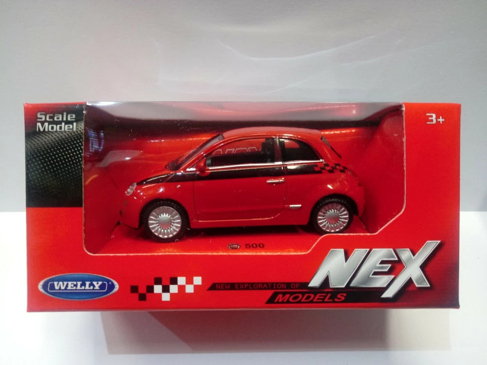 FIAT 500  SCALA  1:43 Nuovo  Welly  NEX MODELS - Immagine 1 di 1