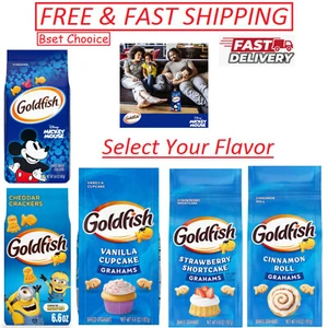 Goldfish Snack Crackers, 6.6 Oz Bag, ( Select Your Flavor ) - ( Best Product ) - Picture 1 of 12
