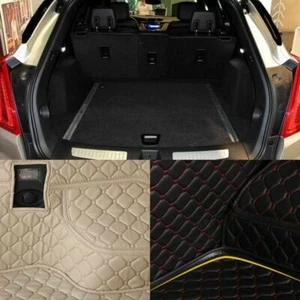 Trunk Cargo Liner Leather Protector Capter Mat Seat Back Cover For Cadillac XT5 - Picture 1 of 8