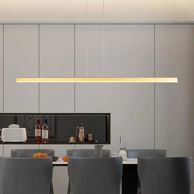 Lámpara Colgante LED Oro 20W Regulable Luz Cálida Lámpara Cocina y Comedor Foto 1 de 4