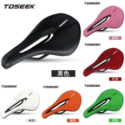 Hot TOSEEK selim de assento de bicicleta selim de bicicleta de estrada MTB selim de corrida de mountain bike - Imagem 1 de 4