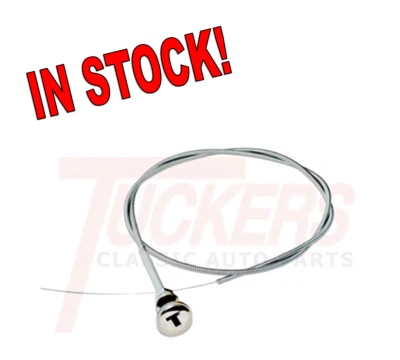 Трос дроссельной заслонки 1947-1953 Chevrolet GMC Pickup Truck 3100 с ручкой Chevy - Изображение 1 из 4