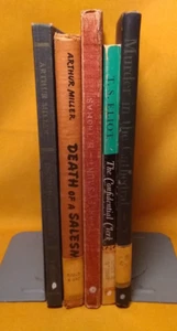 T S Eliot Brandon Thomas Arthur Miller 5 book lot Plays Drama Theatre Act - Picture 1 of 17
