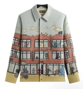 Kith for Sesame Street Lafayette St Tapestry Jacket XL | Brand New Sealed - Picture 1 of 5