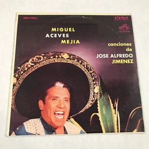 MIGUEL ACEVES MEJIA Canciones de Jose Alfredo Jimenez RARE LP MEXICO MONO 1973 - Picture 1 of 13