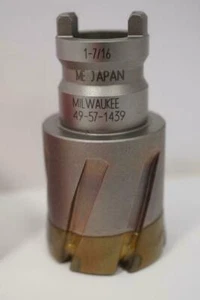 Milwaukee 49-57-1439 1-7/16" Carbide-Tip Steel Hawg Annular Drill Cutter Japan - Bild 1 von 1