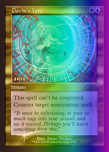 Dovin's Veto from War of the Spark 193/264 Uncommon Non-Foil 2019