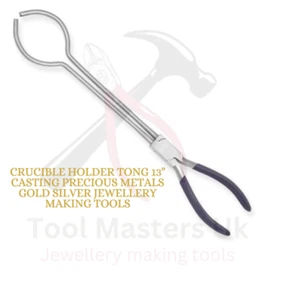Crucible Tongs for Gold Melting Furnace, Jewelry Casting & Precious Metals Tool - Picture 1 of 1
