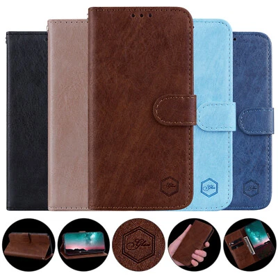 For iPhone 11 12 13 14 Pro Max XS Flip Stand Wallet Book Flip Leather Phone Case - Image 1 of 4