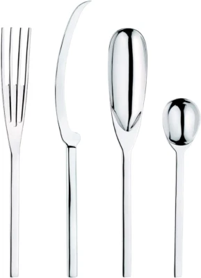 Servizio Da 24 Posate in Acciaio Agricola, Made in Italy, per 6 Persone, Gift Bo - Immagine 1 di 4