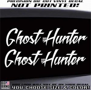 Hearse Vinyl Decal Sticker PI Paranormal Investigation Vehicle Car Truck Die Cut - Picture 1 of 4