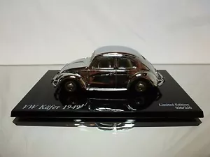CENTURY VW VOLKSWAGEN BEETLE KAFER 1949 SPLIT - CHROME 1:43 RARE - GOOD - 522 - Imagen 1 de 12