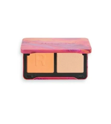 Makeup Revolution Dynamic Face Palette, Scorched Rose - Image 1 of 3