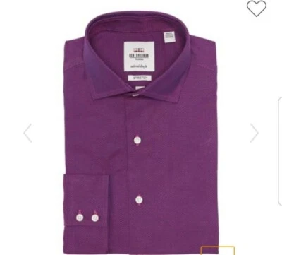 Ben Sherman Solid manga larga a medida Sl Foto 1 de 3