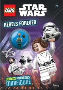 NEW x LEGO STAR WARS Rebels forever book & FIGURE Comic Activities - Picture 1 of 1