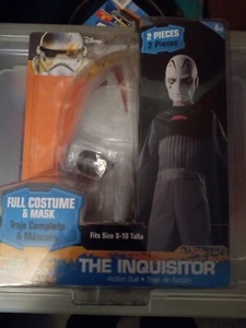 Star Wars rebels The Inquisitor Halloween Costume 2 Pc Boys Sz 8-10 NEW - Picture 1 of 4