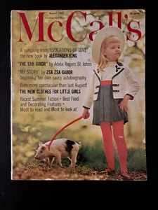 1960 AUGUST MCCALL'S MAGAZINE Excellent Condition - Imagen 1 de 1
