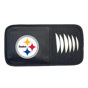 PITTSBURGH STEELERS CAR VISOR ORGANIZER - Picture 1 of 2