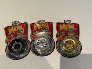 Ja-Ru METAL TECH YO-YO Spin Pro Rotation Pro Lot x3 SEALED BRAND NEW - Picture 1 of 2