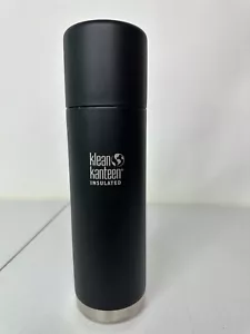 Klean Kanteen bottiglia isolata sottovuoto 33,8 oz termica caldo-freddo viaggio BLK con tazza - Foto 1 di 12