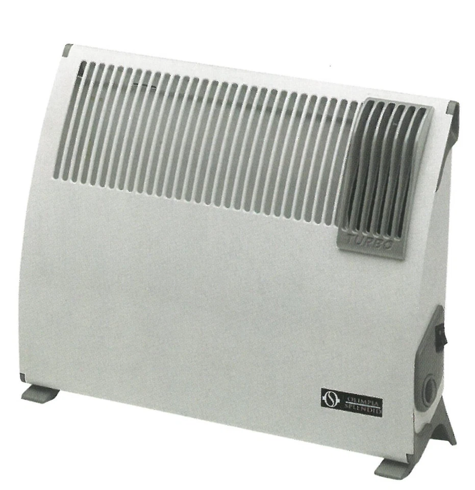 OLIMPIA TERMOVENTILATORE TERMOCONVETTORE TIMER PRONTO CALDO TURBO 70 MQ 2000W - Immagine 1 di 1