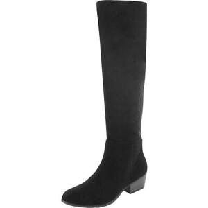 Esprit Womens Treasure Black Knee-High Boots Shoes 10 Medium (B,M) BHFO 3415