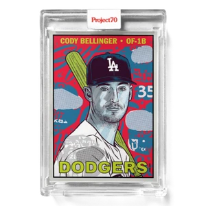 Cody Bellinger Topps Project 70 Morning Breath #400 /671 1967 design con scatola - Foto 1 di 2