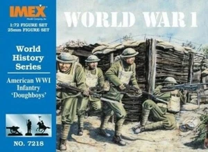 Imex 7218 1/72 1ère GM Américain Infanterie Doughboys (50) - Picture 1 of 1