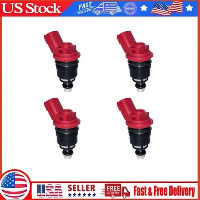 4 X INYECTORES DE COMBUSTIBLE FJ356/16600-53J00 PARA NISSAN ALTIMA 240SX 1991-99 2,4 L L L4 EE. UU. Foto 1 de 4