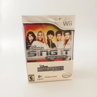 Disney Sing It: Pop Hits - Nintendo Wii - PAQUETE con micrófonos Foto 1 de 3